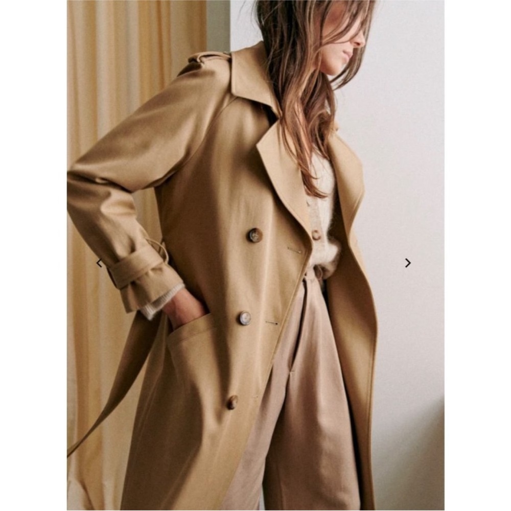 Sezane Scott Trench Coat 34